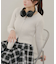 【RMAF】ラメフェザーWZIPニット