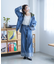【NUNIFE】コーデュロイカラーデニムオーバージャケット【取り外し可能】