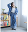 【NUNIFE】ロールアップデニムワイドパンツ