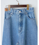 【NUNIFE】ロールアップデニムワイドパンツ
