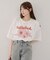 【RMAF】フラワー刺繍Tシャツ
