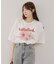 【RMAF】フラワー刺繍Tシャツ