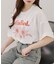 【RMAF】フラワー刺繍Tシャツ