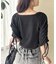【one after another】袖ドロストトップス