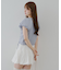 WZIPドロストブラウス