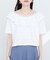 【natural couture】ワッフルフリルtops
