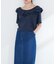 【natural couture】ワッフルフリルtops
