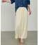 【LARUTA】サテンゴム入りスカート