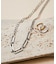 【nane】MIXデザインチェーンネックレス