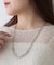 【nane】MIXデザインチェーンネックレス