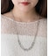 【nane】MIXデザインチェーンネックレス