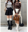 【ゆず@reve.perle_セレクト】ベロア＆ニットソーの2素材！