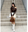 【ゆず@reve.perle_セレクト】ベロア＆ニットソーの2素材！