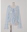 【WEB限定】楊柳シアーラッフルブラウス