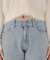 ストーン付デニムフレアパンツ