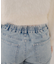 ストーン付デニムフレアパンツ
