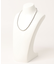 【natural couture】ボールチェーンネックレス