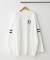 【NUNIFE】袖ラインナンバリングBIGTシャツ
