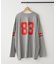 【NUNIFE】袖ラインナンバリングBIGTシャツ