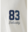 【NUNIFE】袖ラインナンバリングBIGTシャツ