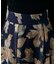 【natural couture】大花プリントメッシュスカート