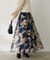 【natural couture】大花プリントメッシュスカート