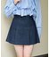 【one after another】プリーツミニスカパン