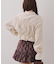 【RMAF】胸リボンチェックシャツ