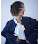 【NUNIFE】ノーカラーデニムシャツジャケット