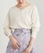【natural couture】プチプラカシミアタッチVネックニット