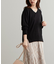 【natural couture】プチプラカシミアタッチVネックニット