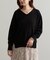 【natural couture】プチプラカシミアタッチVネックニット