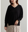 【natural couture】プチプラカシミアタッチVネックニット