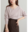 【natural couture】プチプラカシミアタッチVネックニット
