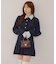 ケーブルカーデ&ミニスカートSET