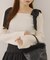 【RMAF】肩リボンニットTOPS