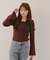 【RMAF】肩リボンニットTOPS