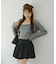 【2枚SET】レース付ワイドリブアンサンブル