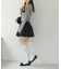【2枚SET】レース付ワイドリブアンサンブル