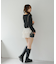 【2枚SET】レース付ワイドリブアンサンブル