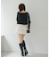 【2枚SET】レース付ワイドリブアンサンブル