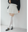 ラメツイードミニスカート