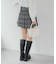ラメツイードミニスカート