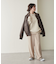 【NUNIFE】【リバイバル】スウェットライクニットプルオーバー