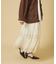 【nane】【India Series】レースピンタックロングスカート