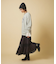 【nane】【India Series】レースピンタックロングスカート