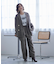 【SET UP対応】ツータックストレートパンツ