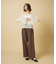 【SET UP対応】ツータックストレートパンツ