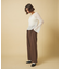 【SET UP対応】ツータックストレートパンツ