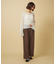 【SET UP対応】ツータックストレートパンツ